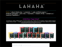 Tablet Screenshot of lahahatea.com